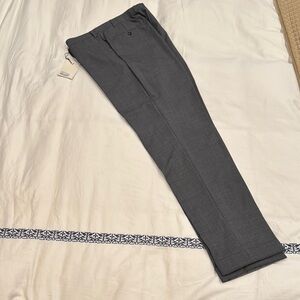 Grey SuitSupply Brescia Turn-Up Slim Fit Cuffed trousers - Pure Wool Super 120’s